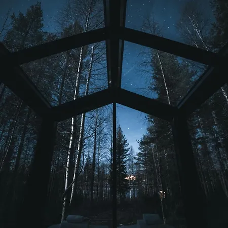 Alpstuga Sky - Sleeping Under The Stars - Private Rovaniemi